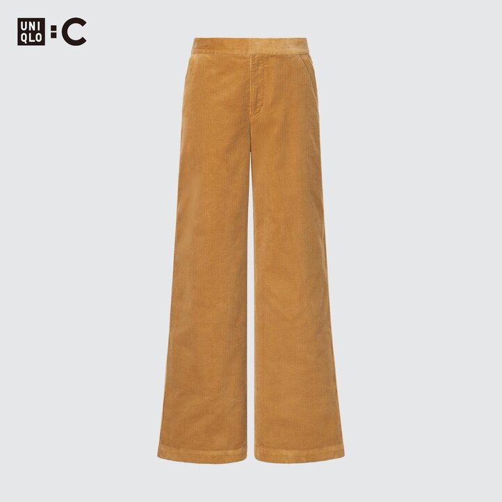 uniqlo corduroy vida ben damtopp svart