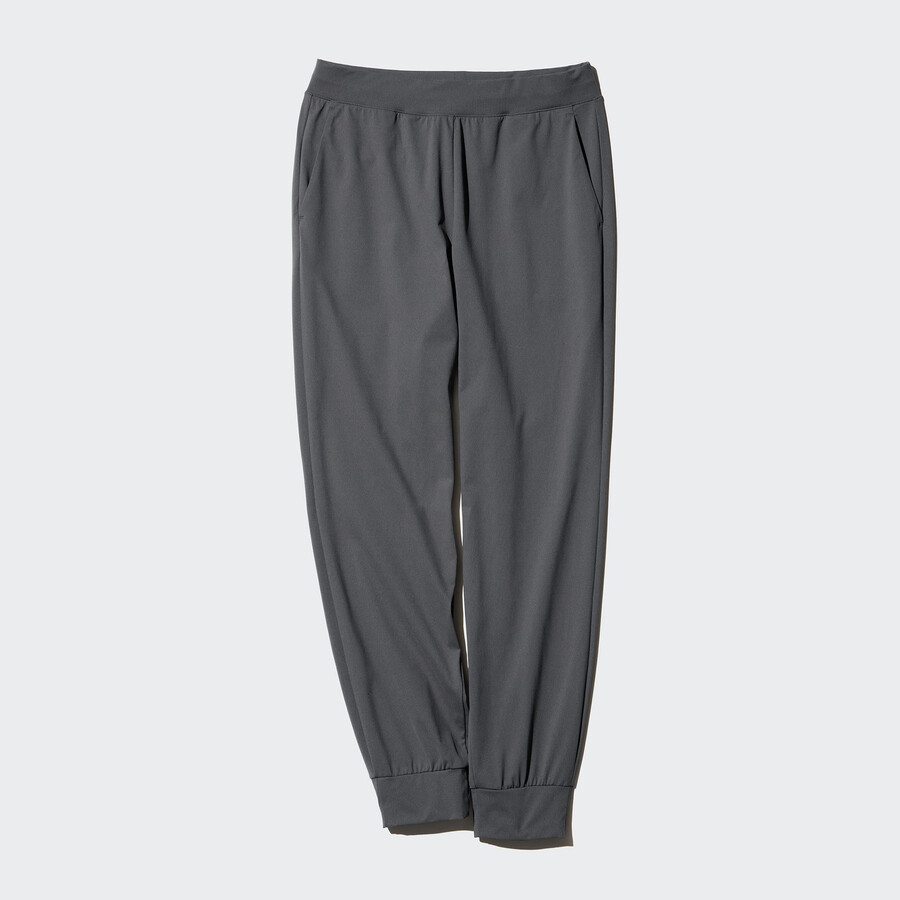 uniqlo ultra stretch airism damtopp grå