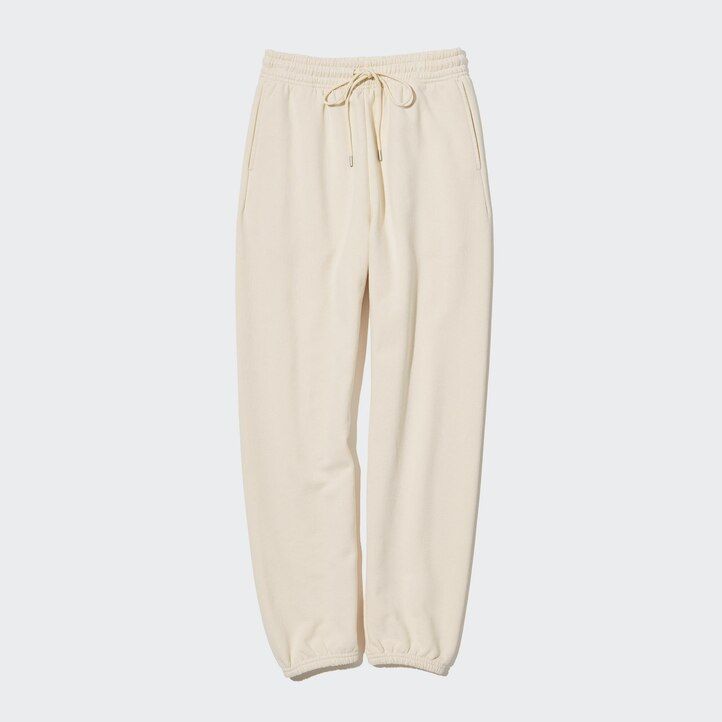 rosa uniqlo joggingbyxor för kvinnor