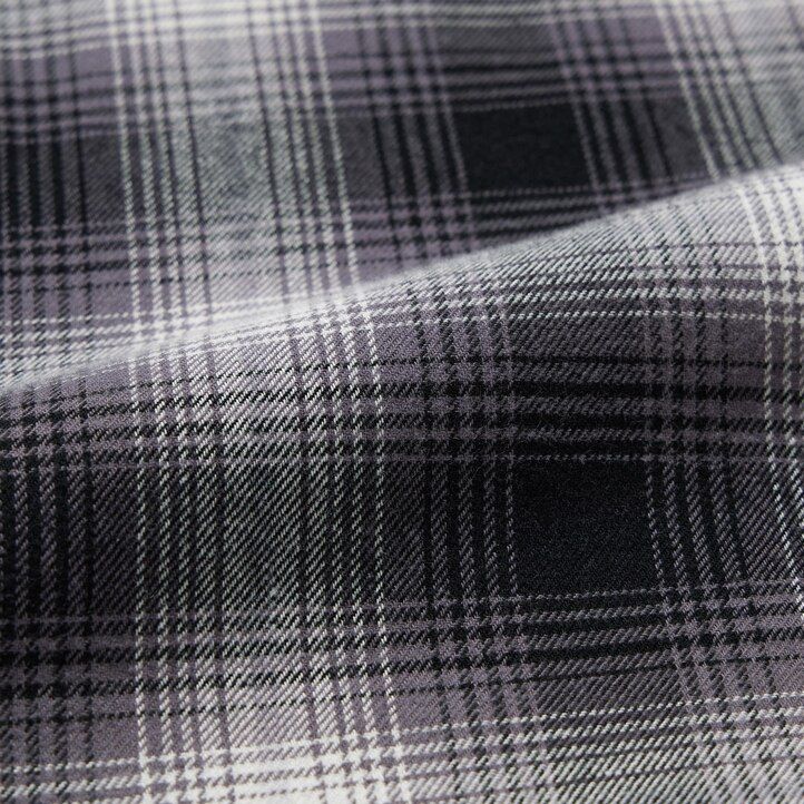 uniqlo flanell damtoppar grå
